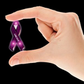 Flashing Purple Ribbon Blinkie